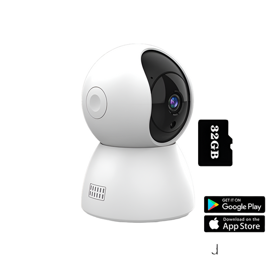 4MP Smart WiFi Indoor Camera with Auto-Tracking and Baby Monitor